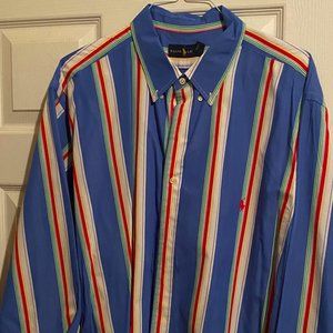 Striped Ralph Lauren Button Down